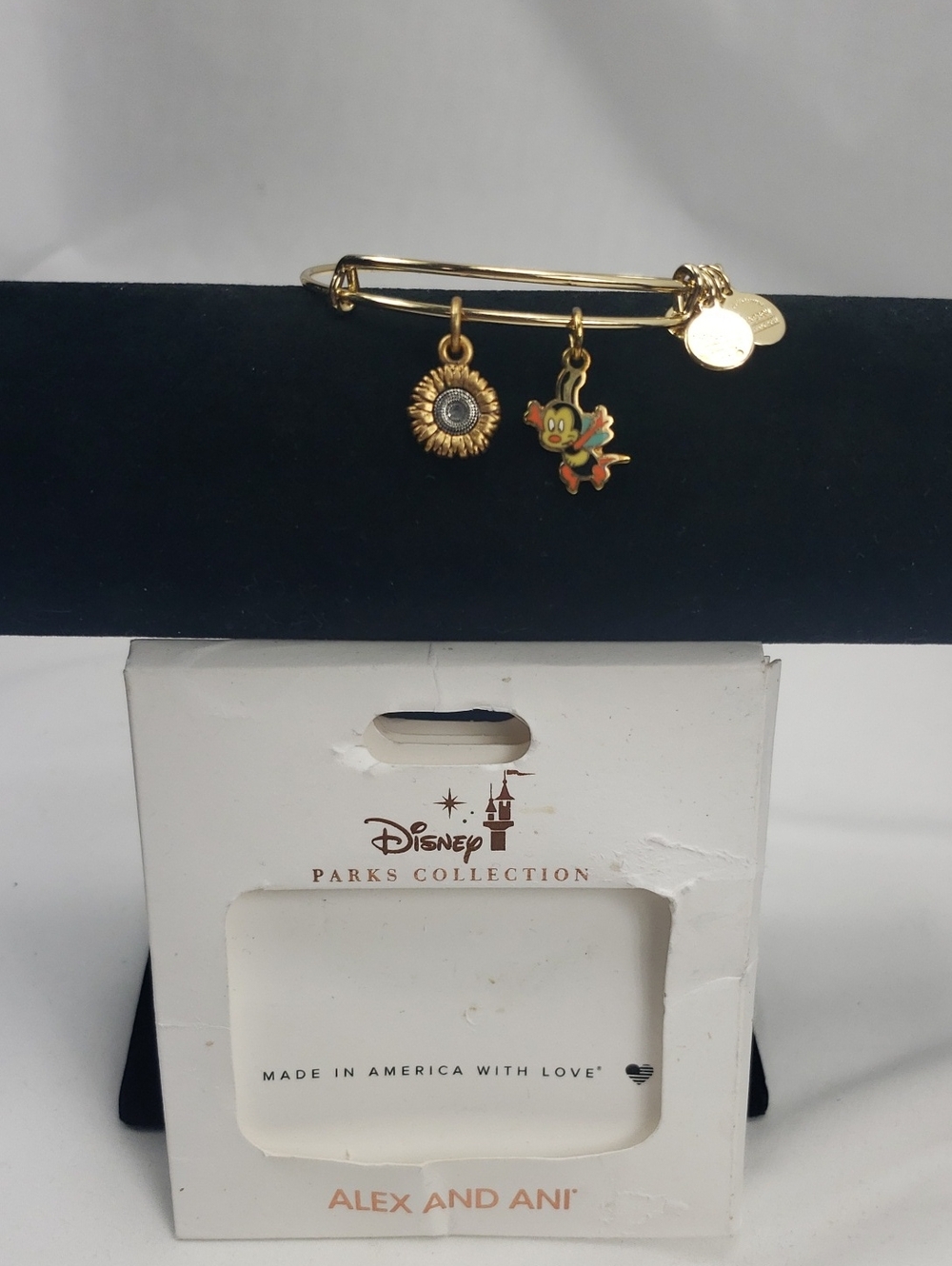 Alex and Ani Disney Flower and Garden Spike the Bee Bracelet NWT
